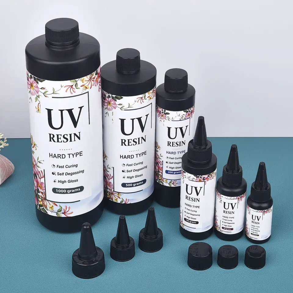 20g/50 g/100 g UV epoxidová živica lepidla DIY šperky, vďaka čomu je vysoká priehľadná rýchla sušiaci