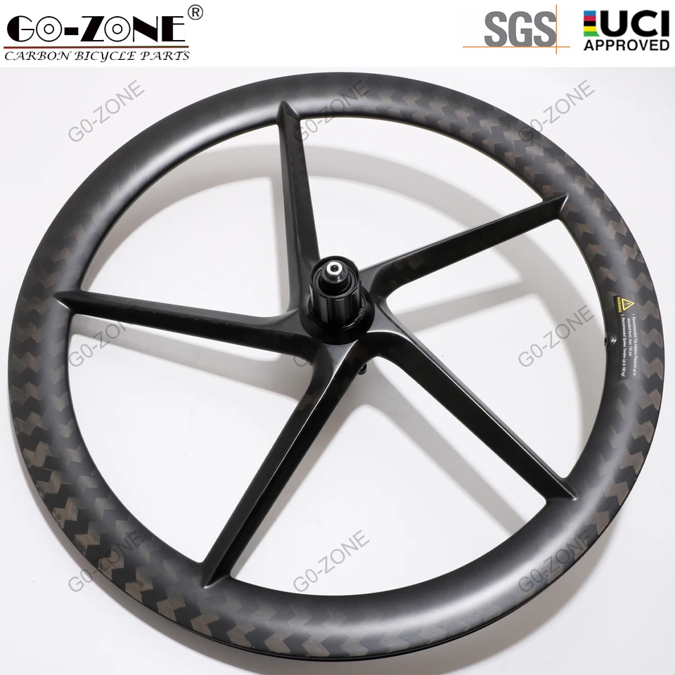 20inch 451 uhlíka 5 5 Spokovaných kolesových brzdových kolesa / okrajovej brzdovej klinerky Zložky bicyklov 23 mm šírka 38 mm výškové cestné kolesá 20