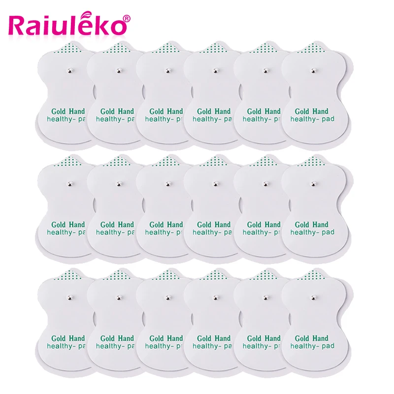 20ks/10ks Lot Lot Health Messenger Electrode Pads desiatky akupunktúrna terapia príslušenstvo stredná nízkofrekvenčná masážna náplasť