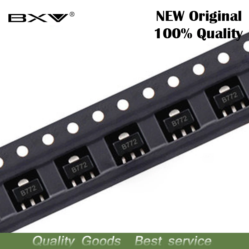 20ks B772 SOT89 2SB772 SOT-89 3A/30V 772 SOT SMD Tranzistor