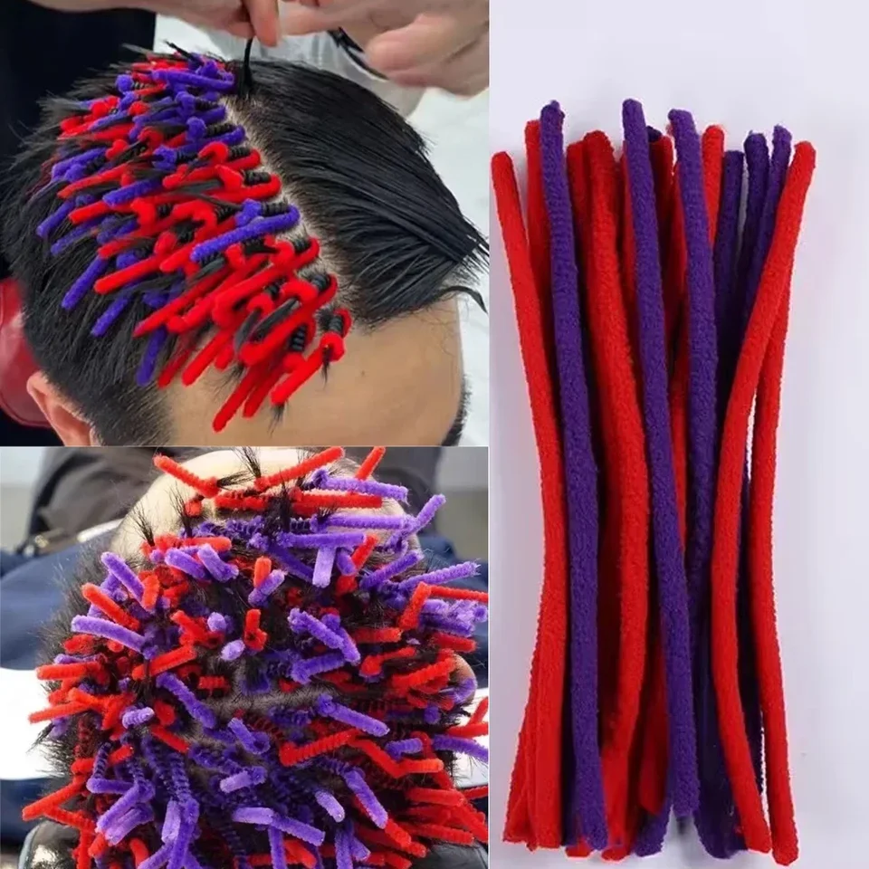 20ks/balenie afro vlasy Perm prúty malé vlnité nadýchané kukurice Perm Vallery natáčky