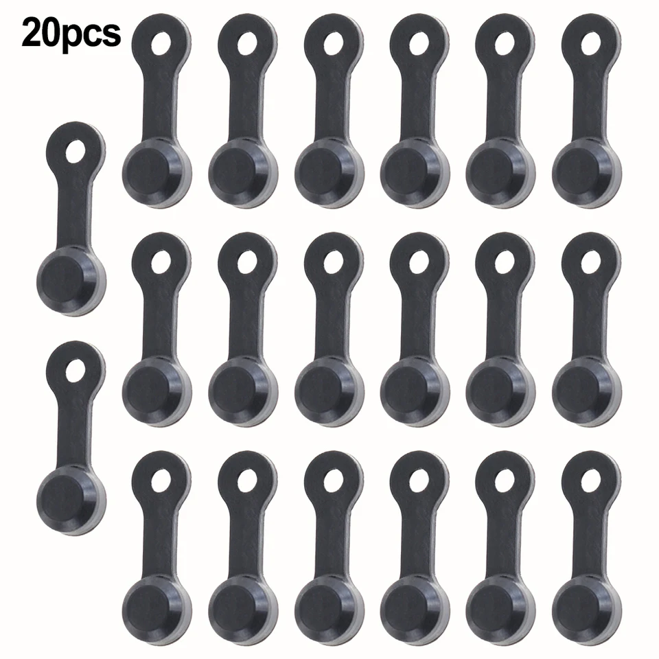 20ks bicykel Brzdenie krvácanie vsukových uzáverov gumový uzáver pre skrutku hydraulického krvácania pre kompatibilné s Shimano chráni brzdový strmeň