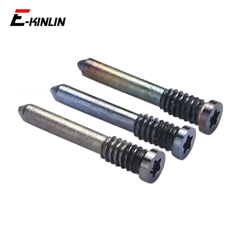 20ks/lot torx skrutka 5 -bodová hviezda Tail Plug Plug Pentalobe Spodné skrutky pre iPhone 15 14 plus 14 Pro Max
