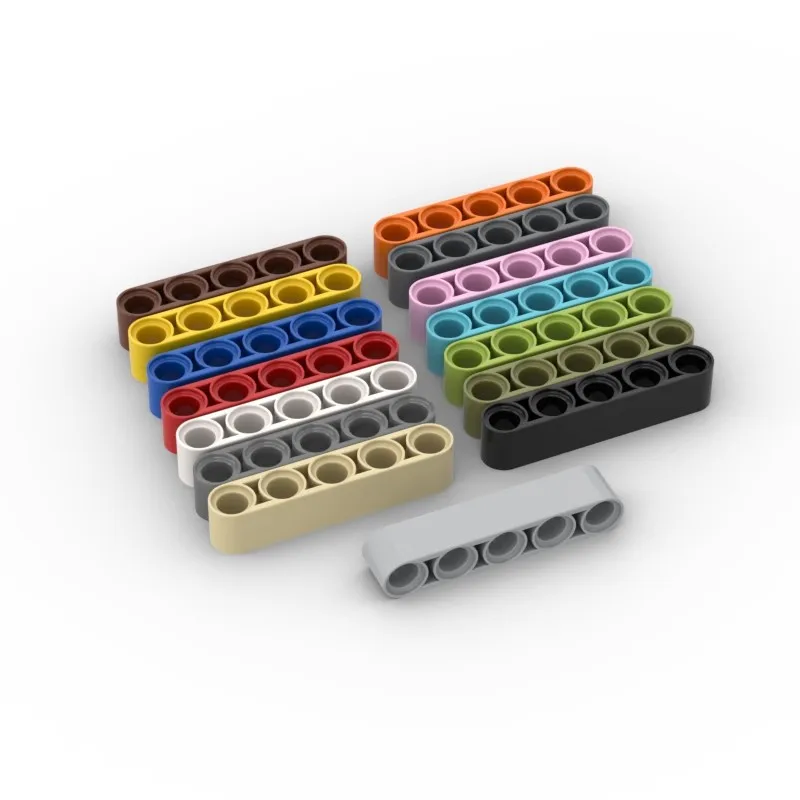 20ks MOC MONTA ČASŤ 32316 41616 High-Tech Liftarm Beam 1x5 Blocchi di Costruzione spessi parti giocattoli classici na ba