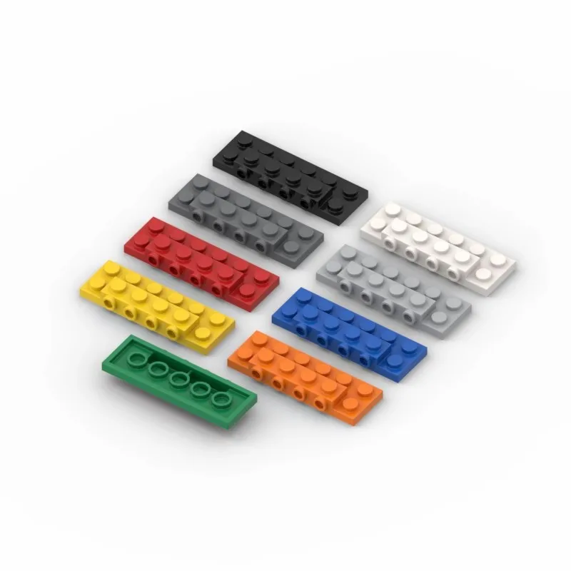20ks MOC časti 87609 Špeciálne 2x6x2/3 con 4 borchie sul lato mattoni compatibili blocchi fai-da-te