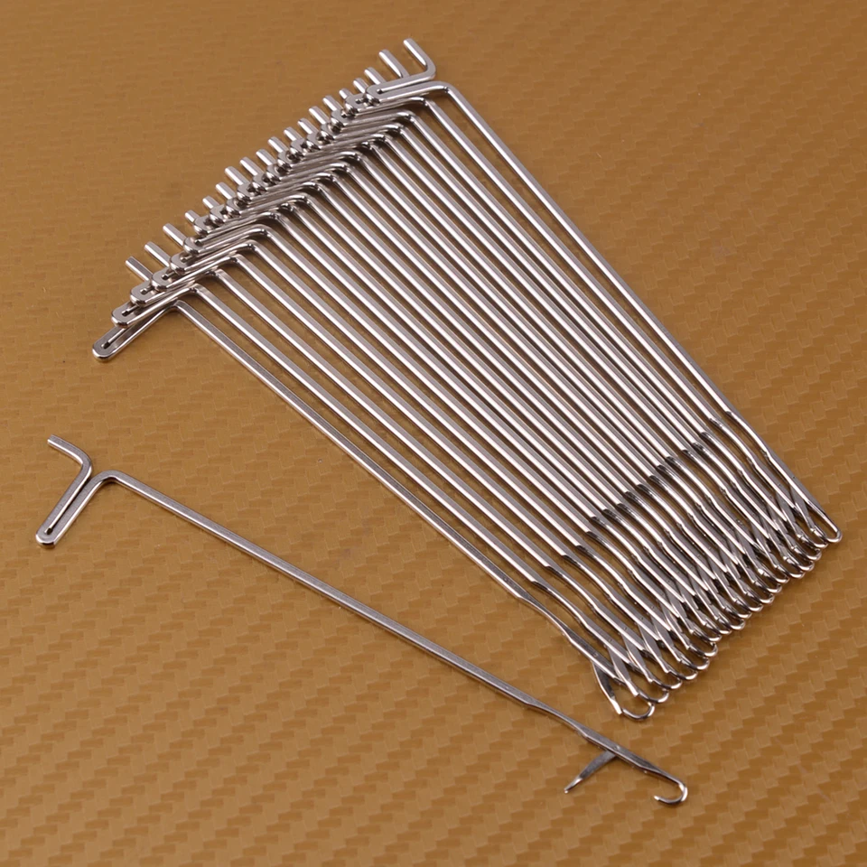20ks Pletačné strojy Hook Fit Fit for Silver Reed Singer Studio Emisal Knitmaster LK150 LK360