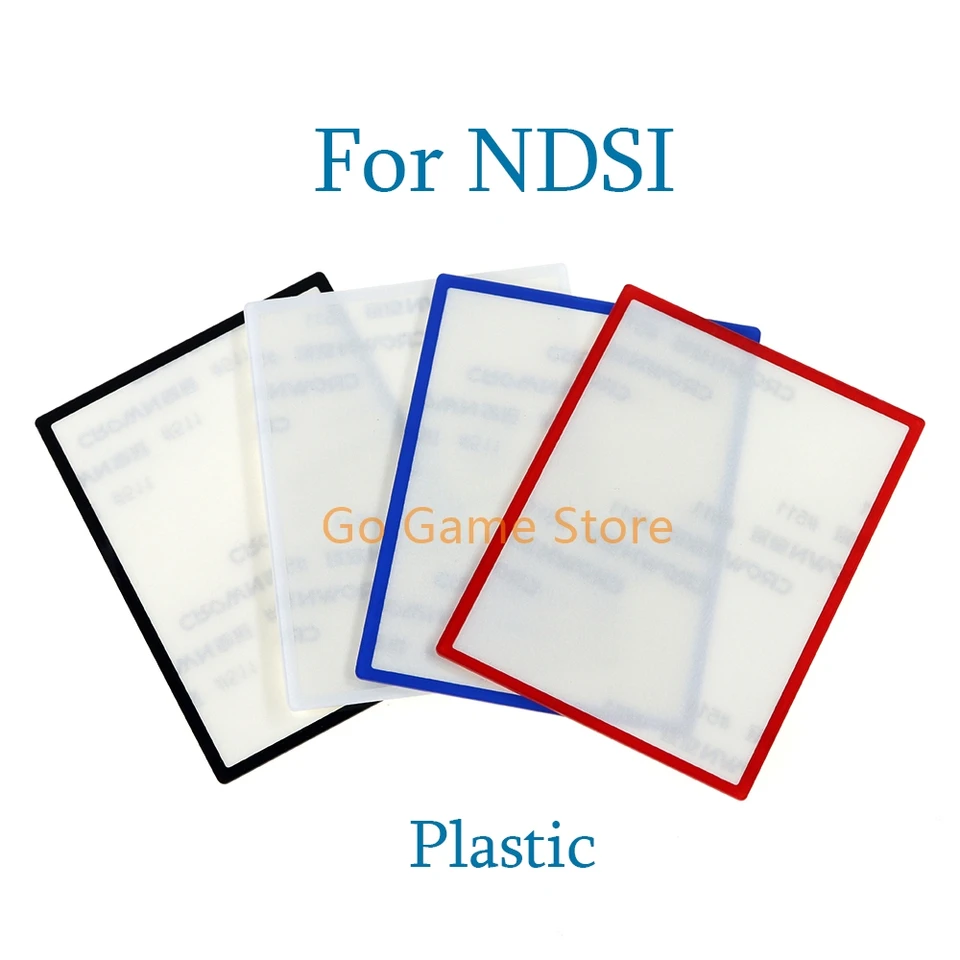 20ks pre NDSI Plastový kryt s hornou obrazovkou pre Plastové šošovky pre Nintend DSI Game Console Top Protector Panel