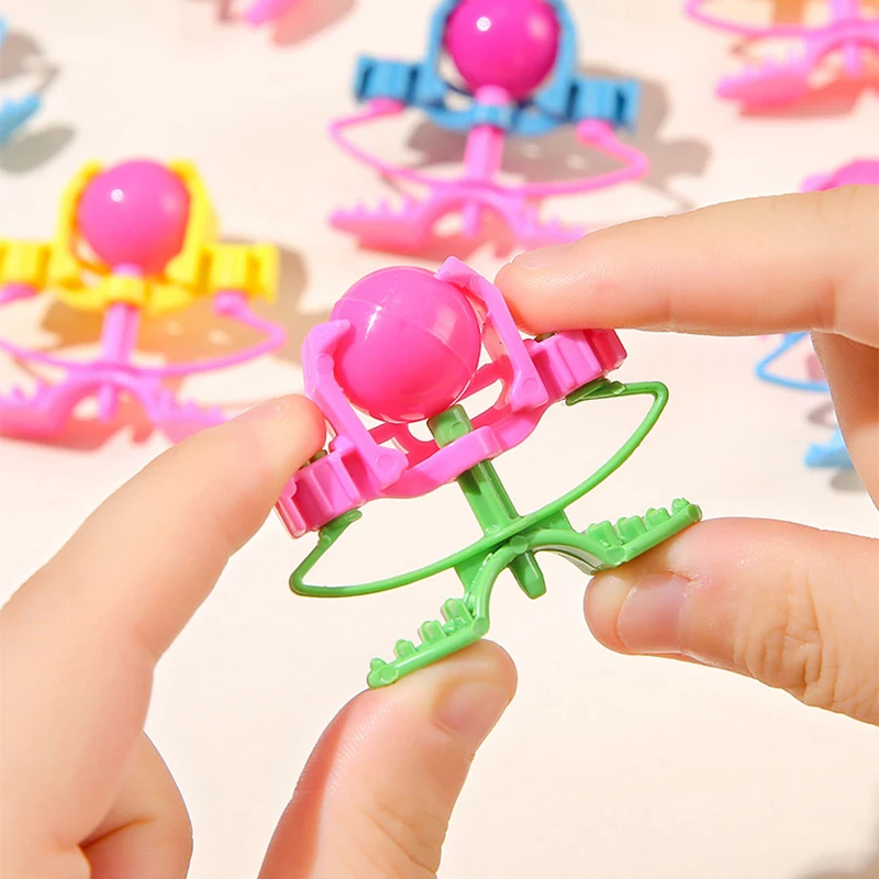 20ks/taška Fingertip Push Shoot Balls Hračky pre deti narodeninová oslava láskavosť odmena chlapca dievča hosť