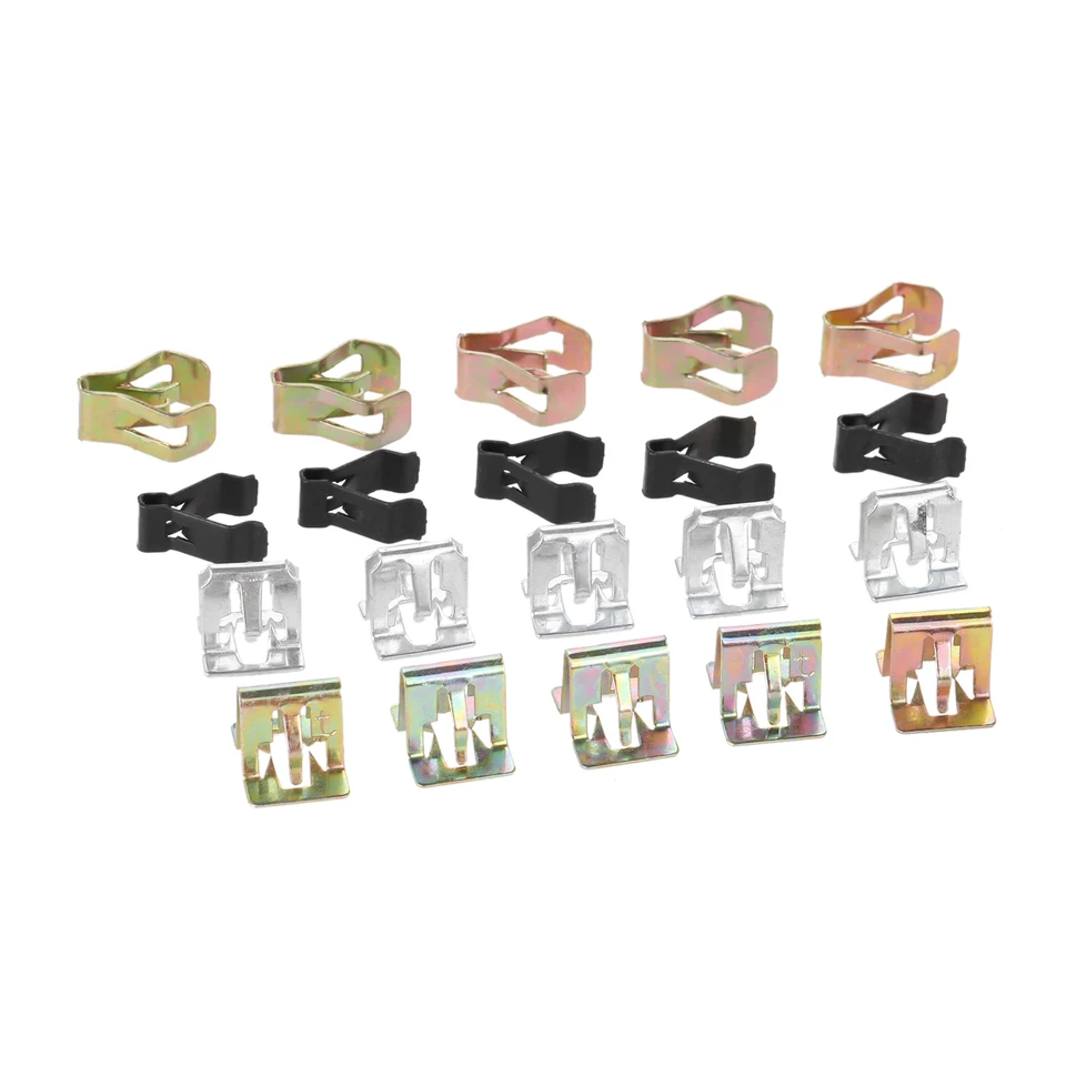 20ks Universal Car Dashboard CD Panel Snaps Clips Deting Metal Radios Punkle Nivets