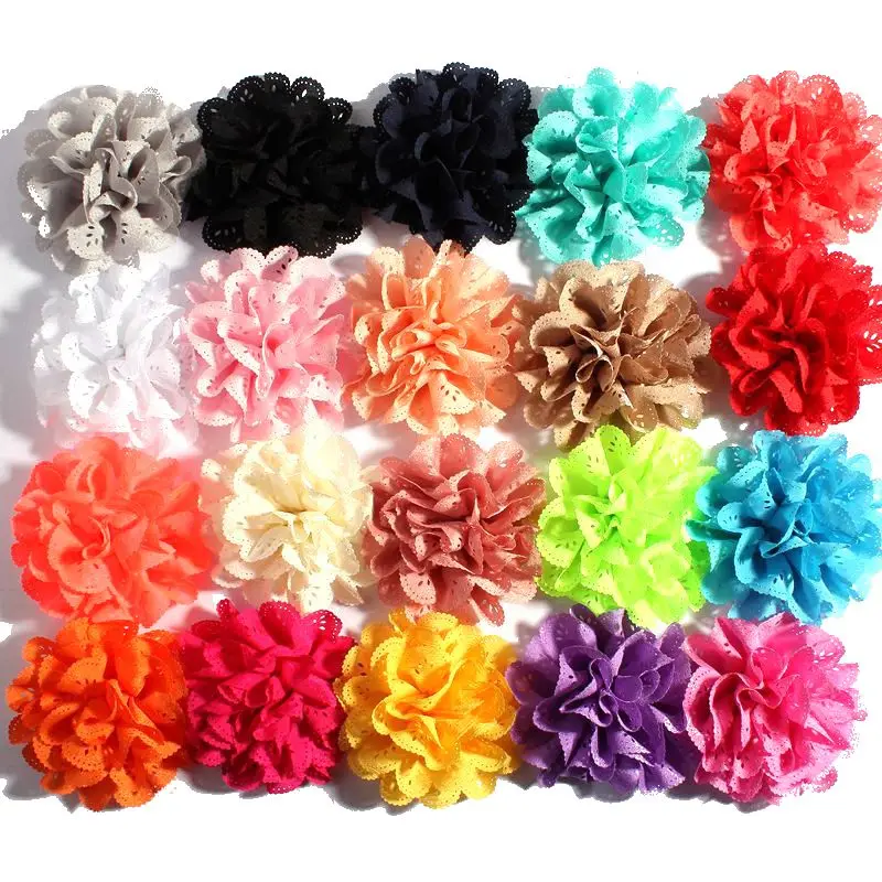 20ks/šarža 10 cm 20colors Mäkké elegantné kvety kvety pre deti pre deti