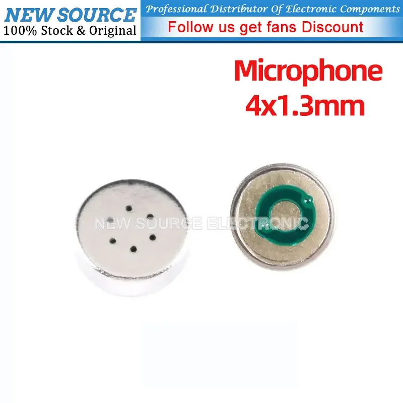 20ks/šarža 4013 4x1,3 mm 4*1,3 SMD mikrofón kapacitný elektrotechnik mikrofón mikrofón