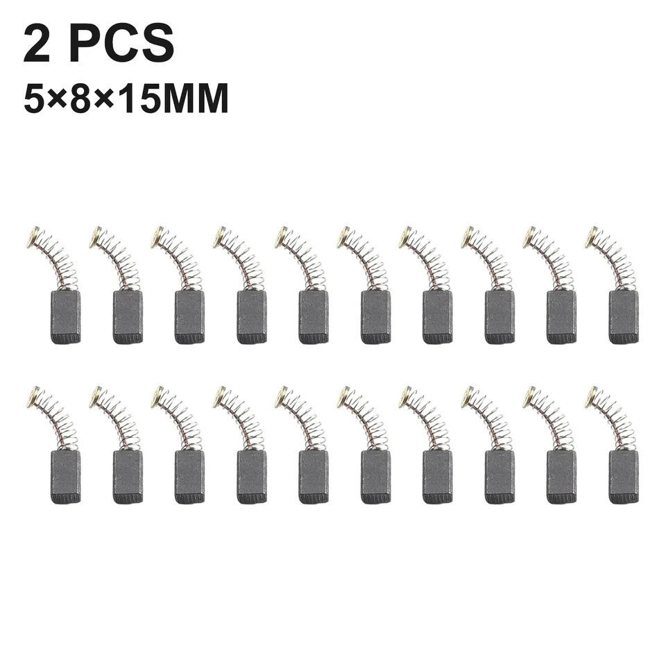 20ksové motorové kefy pre uhlíkové kefy pre brúsku uhlu bosch 5*8*15 mm elektrický uhlový uhlový mlynčekový kladivo s výrezom píly napájací náradie