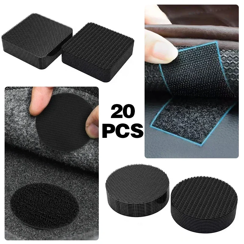 20ksové nálepky na koberce na koberce Univerzálne gripper podložka Self Adhesive Car podlahová rohožka páska pre BMW Audi Mercedes VW Toyota