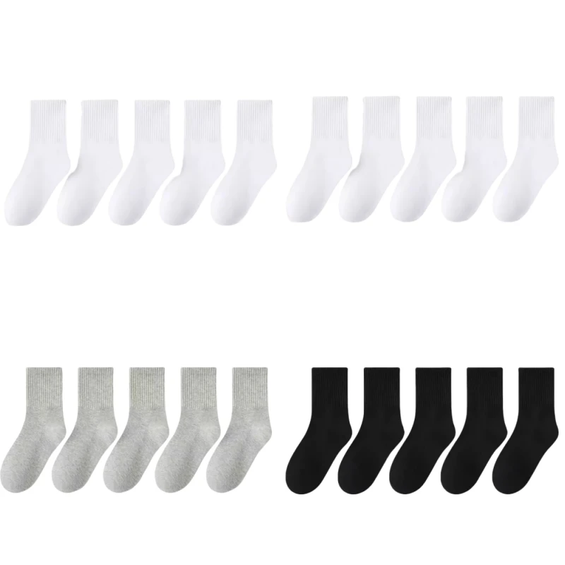 20pairs detské ponožky Spring a jesenná bavlna Vysoko kvalitné dievčatá Boys ponožky 1-9 ročné detské ponožky