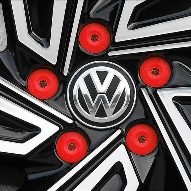 20pcs 17 mm koliesový matica kryty skrutiek s odstraňovaním nástroja pre VW Beetle Audi SkoDa Black Exterior Ochrana Accessorie