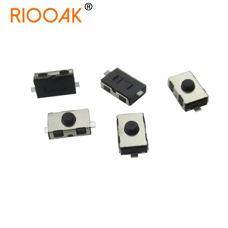 20pcs 6x3,8 mm hmatové tlačidlo Tlačidlo Tlačidlo Spínač vozidiel Diaľkový spínač mikro spínača pre Citroen Peugeot Opel Push Hmaty