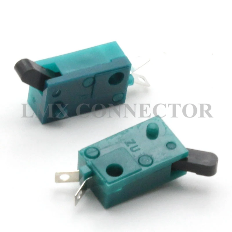 20pcs Limit Fretting Limit prepínač KW-128 RESET RESET RESET DETECTION TLAČ DC30V 0,1A 4P KFC-V-101 GREEN