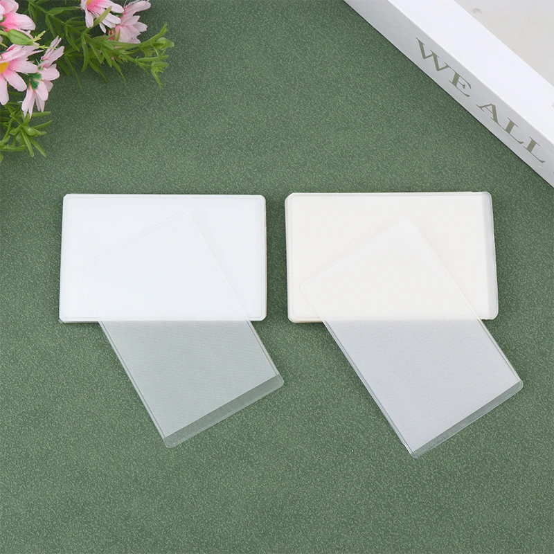 20pcs PVC Transparentný držiteľ kariet vodotesný proti zadeniu chránenú kartu krytie karty Case Bus Business Case Bank Credit ID Držiteľ karty