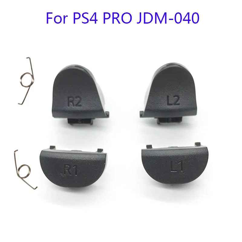 20sety JDS 040 JDM 040 Ovládač Trigger Výmena L1 R1 L2 R2 s pružinou pre časť opravy ovládača PS4 PRO OPRAVU