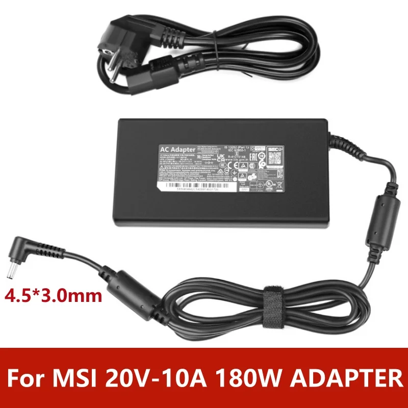 20V 10A 200 W nabíjačku adaptéra notebooku AC pre Chicony A15-200P4B A200A005L pre MSI Bravo 15 C7V C7VE C7VEK C7VF C7VFK C7VFKP
