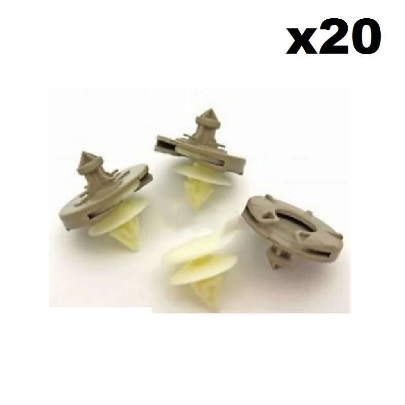 20x plastové sponky na dvere pre dvere pre FORVW Golf MK3 a Vento-Trip Clips for Dvery Panel