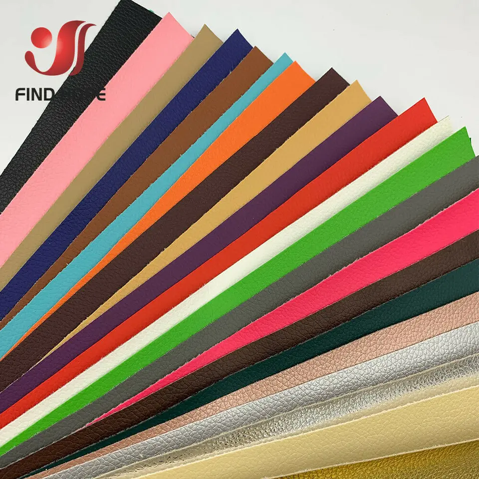 20x30cm Litchi Pu Kožená látka faux koža pre šijacie vrecká odev Sofa nepremokavá syntetická tkanina DIY Lish Material Material