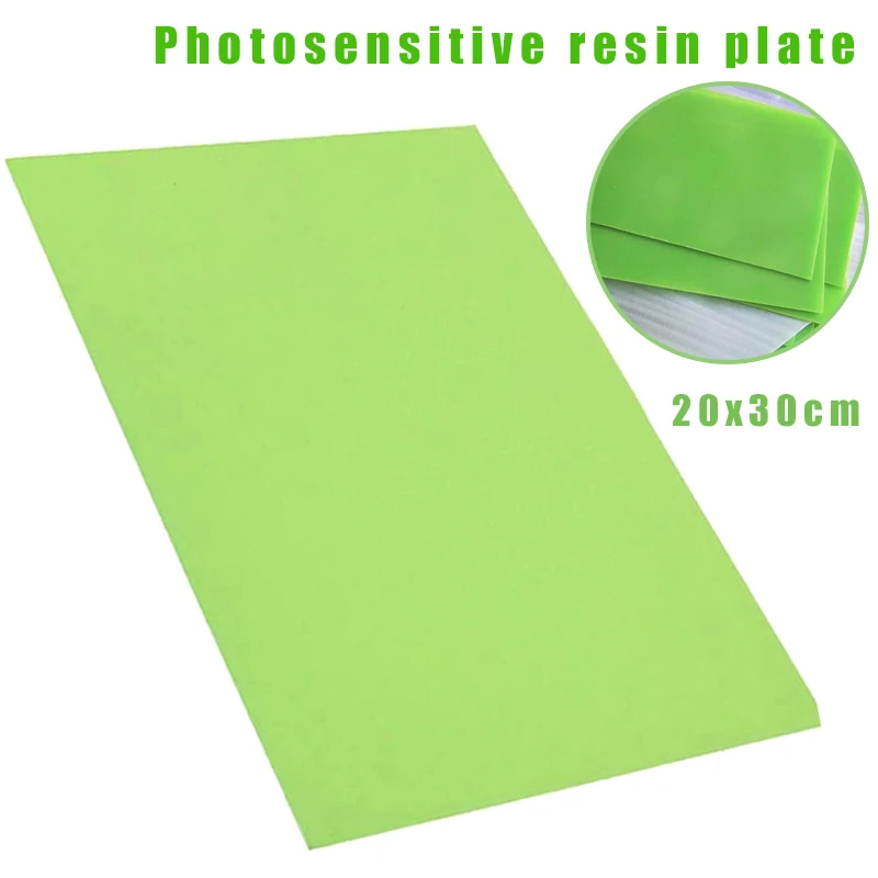 20x30cm Živová pečiatka Výroba DIY Photopolymér Plate Craft Polymer