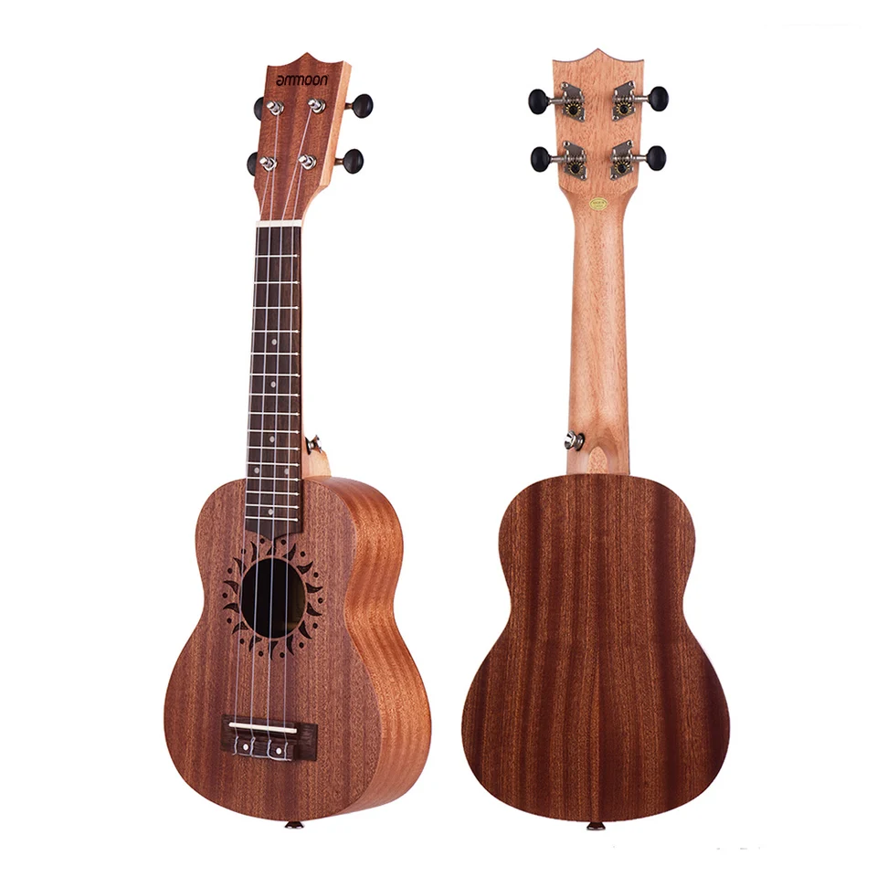 21 -palcová drevená akustická ukulele uke Sapele drevené ukulele drevené farby 4 struny ukulele pre milovníkov hudby Dospelí Začiatočníci pre deti darček