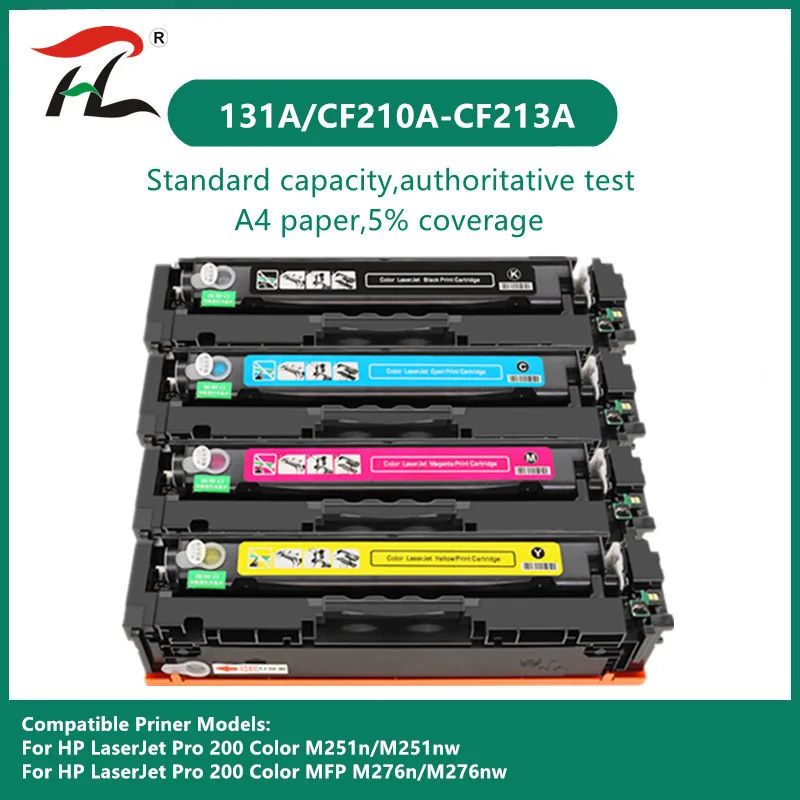 210A CF210A CF211A CF212A CF213A 131A Kompatibilná tonerová kazeta pre HP LaserJet Pro 200 Color M251N M251NW M276N M276NW Printer