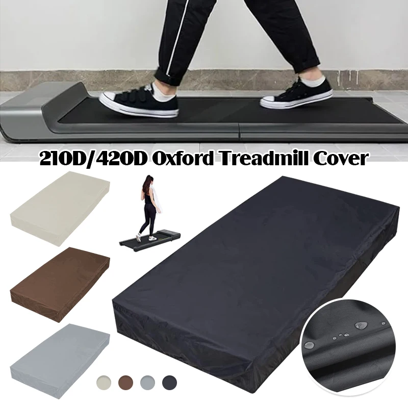 210D/420D Oxford Treatster Cover Cover Beardefster Atterprofter Protect Cover pre podkladový bežecký pás vhodný pre domácu kanceláriu