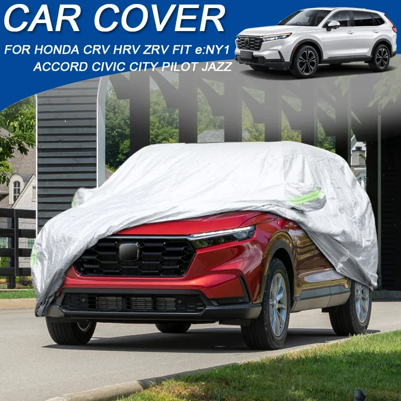 210T polyesterový kryt pre Honda Accord City Civic Hatchback Sedan Crv N: NY1 Fit Jazz HRV VEZEL Odyssey Passport Pilot ZRV HRV