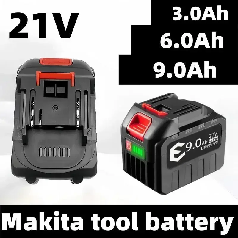 21V 3AH 6AH 9AH VYSOKÁVATEĽA TRUBLE LITHIUNÁ BATKÁRA, Nabíjačka, vhodná pre elektrický náradie série Makita 21V Series Vysoké napätie vodnej pištole