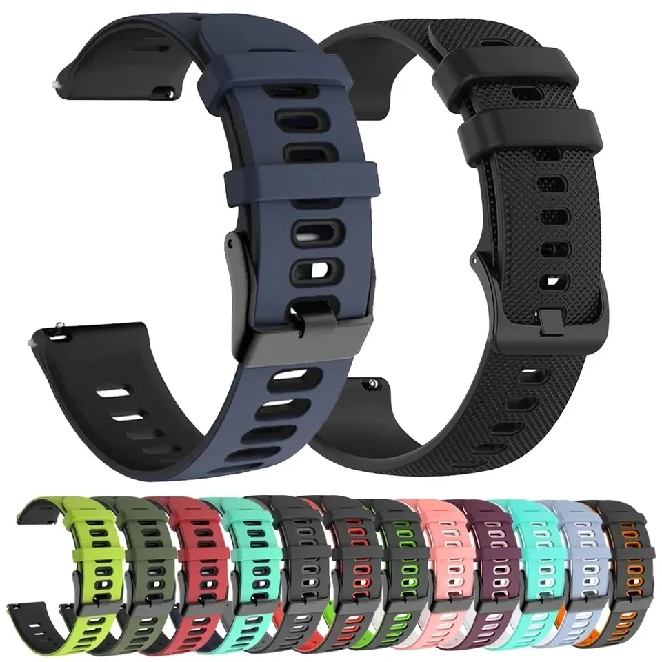22 20 mm náhradný remienok pre Huawei Watch GT 4 46 mm pásmo GT 3 2 Pro 42mm Honor Magic Watch 4 GS 3 Pro E E Silikónový náramok