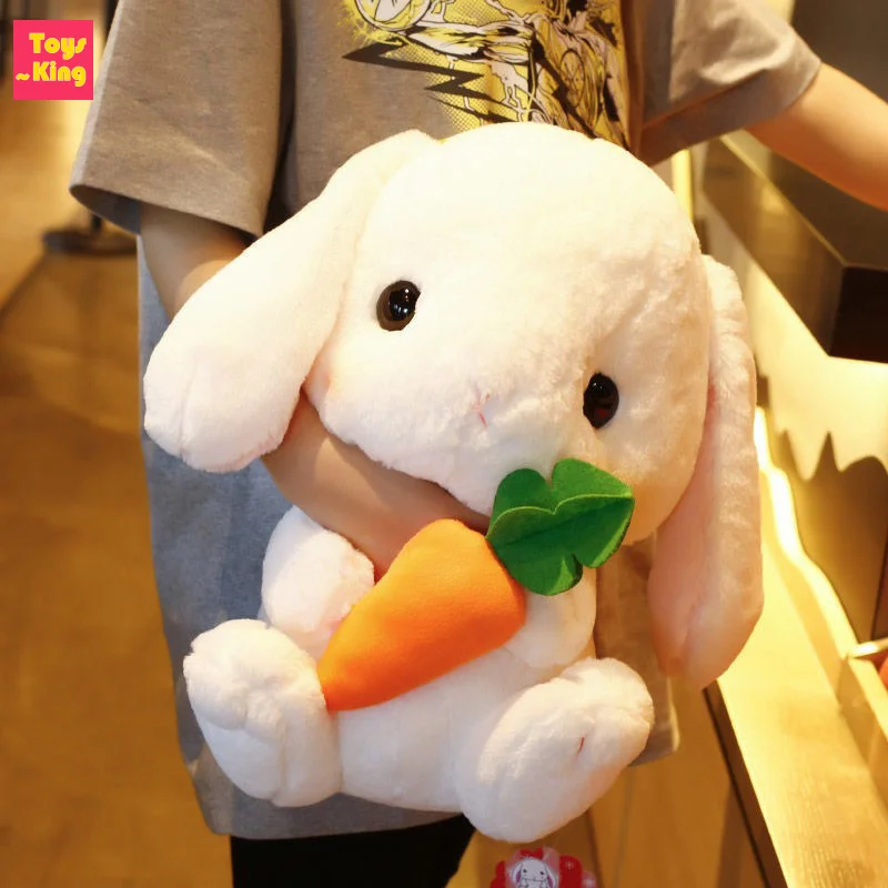 22 32 cm plyšový králik reďkovky hračky hračky roztomilé plyšové mäkké bunny vankúš Dáče DETI DETA Dieťa sprevádza spánok