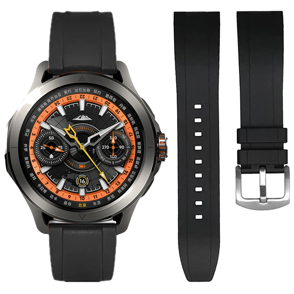 22 mm gumárová skupina pre Xiaomi Watch S4 Sport/Color 2/S3/S1 Pro/S2 46 mm popruh pre huami AmazFit Watch/Huawei Hodinky Nahrádzajte náramok