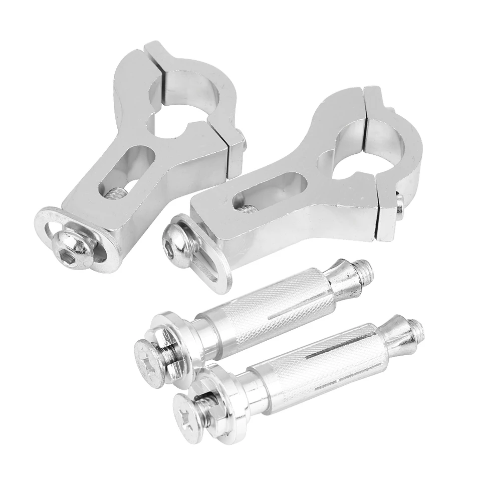 22 mm motocyklová ručná stráže ručných strážcov tukovej svorky Montážna súprava zliatiny Motorbike Component Handguards Clamp Mount Kit
