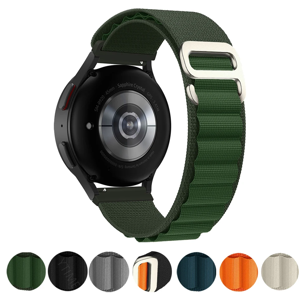 22 mm nylonové pásmo pre AmazFit GTR 2/2E/3/3 Pro/GTR4/GTR 47 mm športový remienok pre Huami Amazfit BIP 5 Stratos Pace 2 2S 3 pásový pás