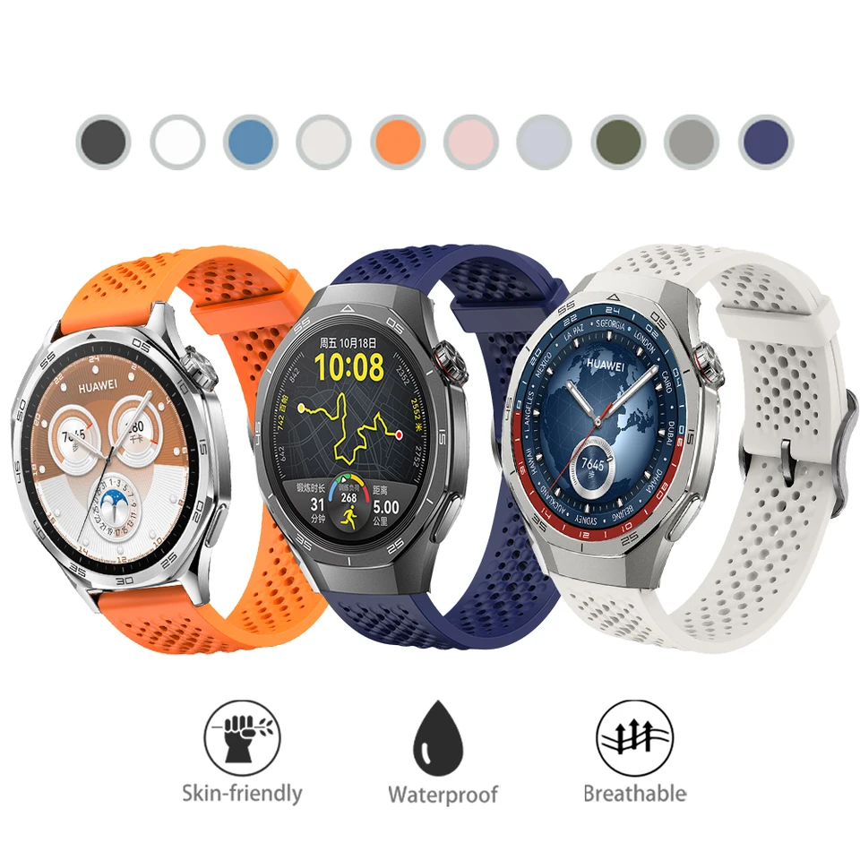 22 mm oficiálne hodinové pásma kompatibilné Huawei Watch GT5Pro 46 mm náramok výmeny za Huawei Watch GT5 46 mm/GT4 46 mm