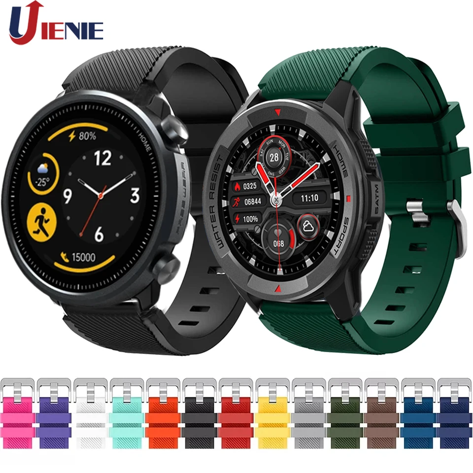 22 mm športové silikónové hodinky Band pre Xiaomi Mibro Watch X1 A1 Strap WatchBand NUSTAVENIE NÁKLADOVÉHO RÁMKY NÁKLADOVÉ