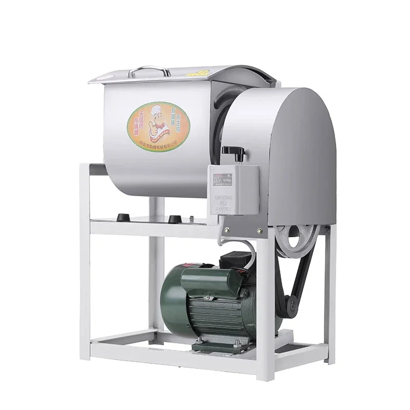 2200 W s kapacitnou kapacitnou zmesou na miešacie strojné miestnosť 25 kg Zmiešaný komerčný potravinový mixer z nehrdzavejúcej ocele Mních Miešanie Pizza
