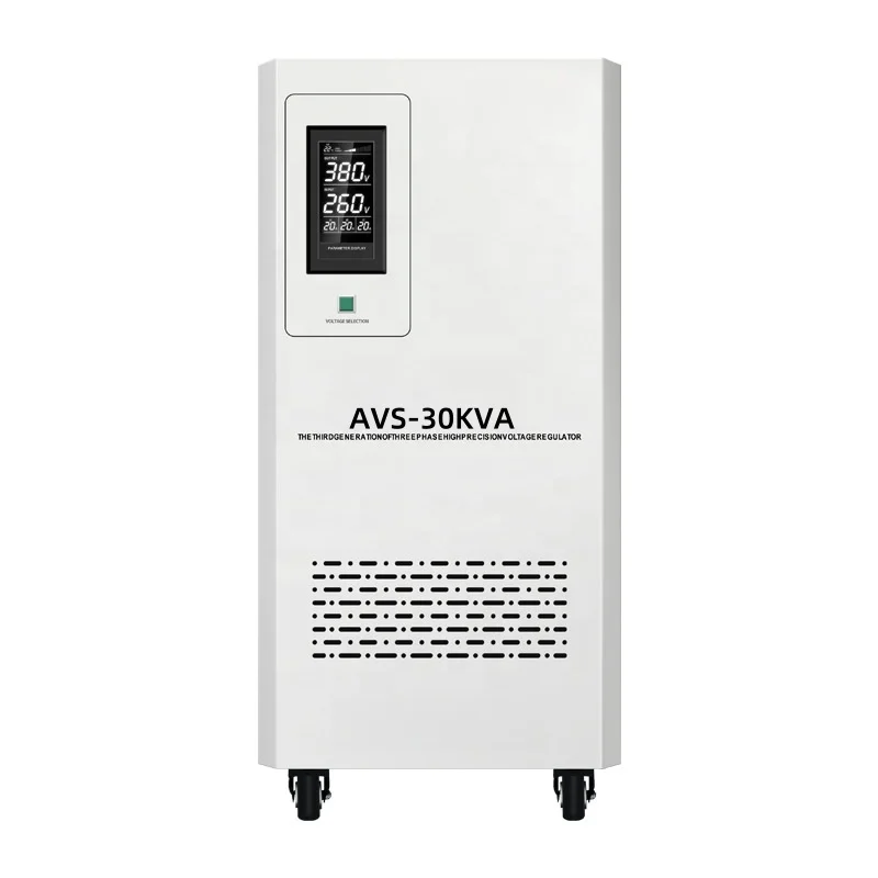 220V/240 V dvojfázový vyrovnanie výkonu Split Three Phase 20KVA 30KVA Automatický stabilizátor napätia servopreduži