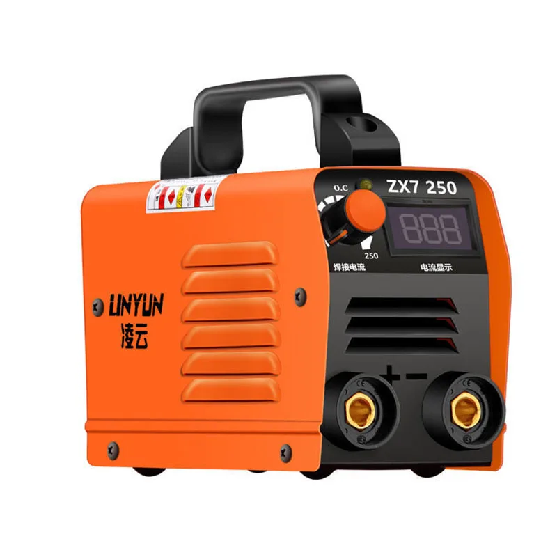 220V invertor oblúkový elektrický zvárací stroj 20-250a IP21 IGBT MMA Arc Welder Digital Display Zx7-250 6 mm Zváranie