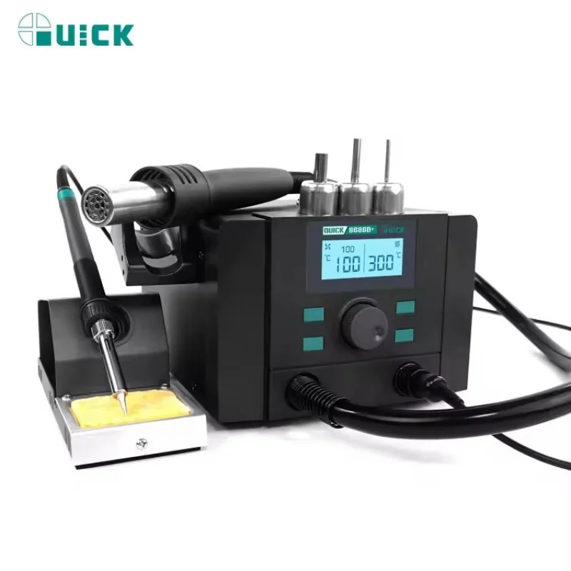 220V Quick 8686d 2 v 1 horúcim vzduchom SMD SMD SPOLOČNOSŤ SPORNÍKOV ÚDRŽBY SYSTÉMU MOBILNÉHO OPRAVY