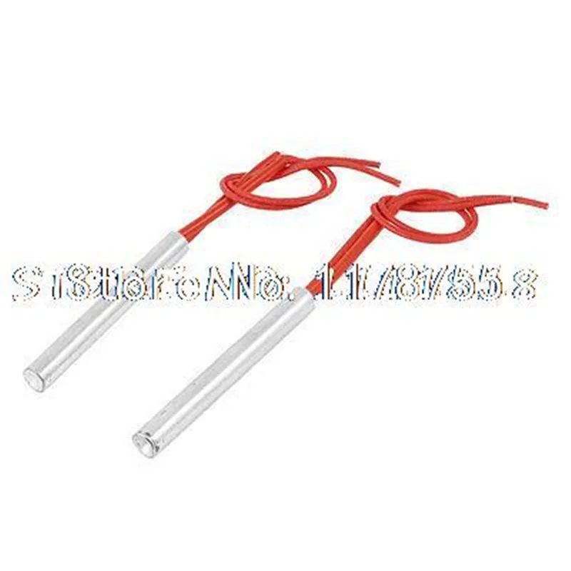 220VAC 300W 10 mm x 80 mm elektrický vykurovací prvok kazety 2 ks