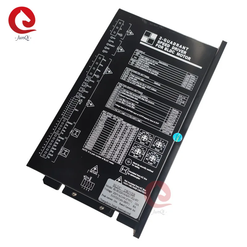 220VAC vysoké napätie 2,4 kW Max. Prúd 16a 2-kvadrant BLDC Driver pre senzory haly