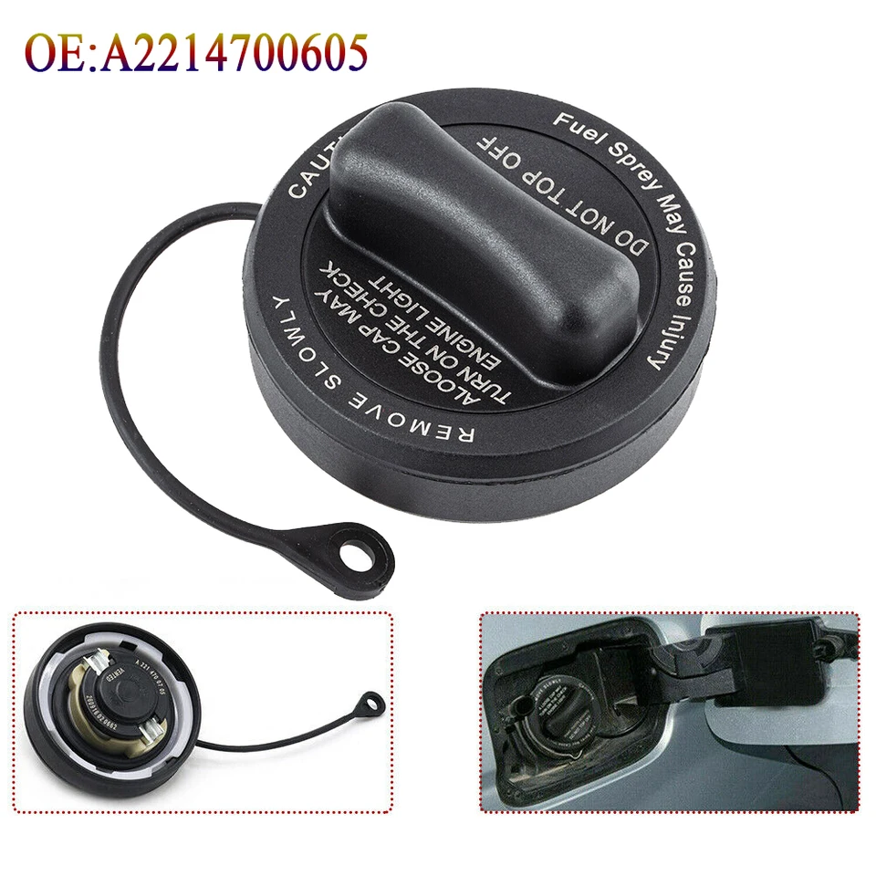 2214700605 pre Mercedes Benz W221 W204 W207 R172 SLK W212 A209 C216 R171 R230 R230 PALIVOVÁ TÁNA PLNÍKOVÝ KAPOVÝ KAMP A2214700605