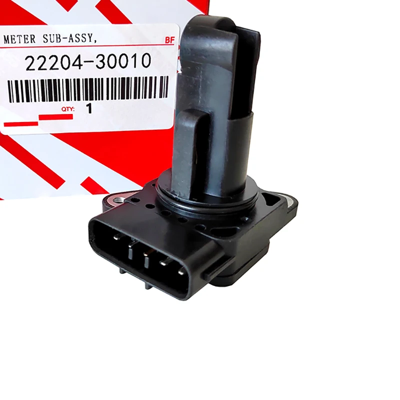 22204-30010 Masový prietok vzduchu MAF senzor pre Toyota Yaris Corolla Hilux Hiace 2.5 3.0 197400-2110 22204-0L010 22204-0N010