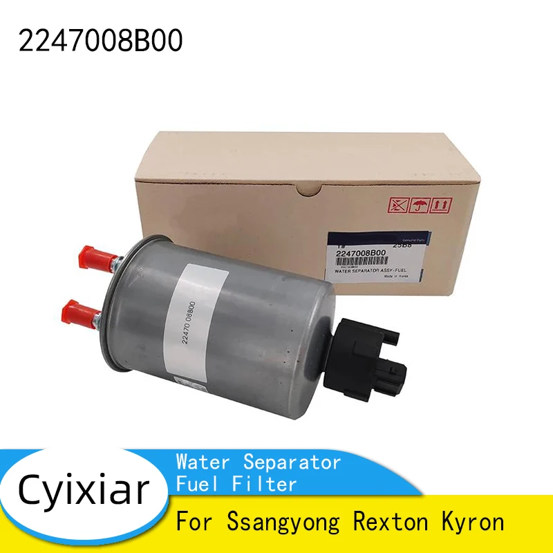 2247008b00 Air Transport Water Oddeľovač palivového filtra pre Ssangyong Rexton Kyron OEM 22470-08B00