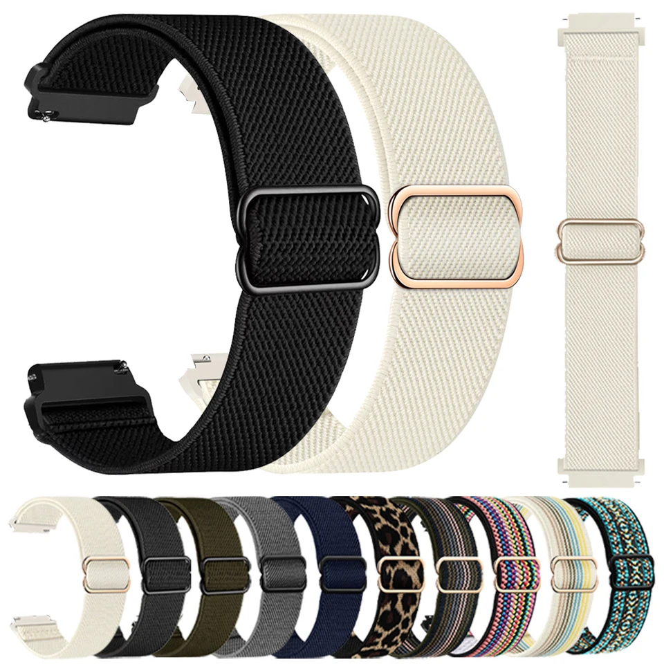 22mm hodinky remienok pre Zeblaze Vibe 7 Pro/Stratos 2/3 za GTR 3 2 BTalk2 Lite Swim GPS GTS3 Nylon Loop Band Bracelet náramok