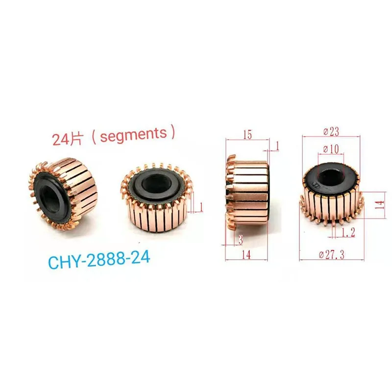 23*10*14*24p usmerňovač smerovej medenej hlavy Chy-2888-24